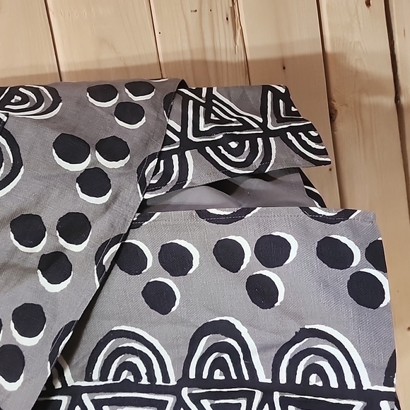 Anthropologie Mauve linen faux wrap skirt Size 2p - Picture 4 of 6